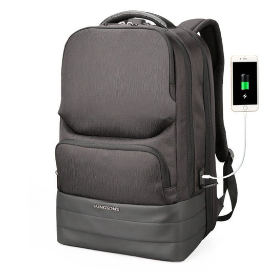 Kingson's Travel Backpack Front Display with USB Charging Port